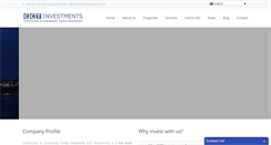 Desktop Screenshot of cctinvestments.com
